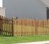 AmeriFence Corporation Wichita - Wood Fencing, 1001 4' overscallop picket