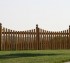 AmeriFence Corporation Wichita - Wood Fencing, 1005 4'underscallop picket