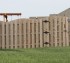 AmeriFence Corporation Wichita - Wood Fencing, 1017 Board-on-board Overscallop