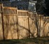 AmeriFence Corporation Wichita - Wood Fencing, 1055 Custom Solid with Accent Top