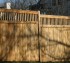 AmeriFence Corporation Wichita - Wood Fencing, 1058 Custom Solid with Accent Top