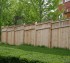 AmeriFence Corporation Wichita - Wood Fencing, 1064 Custom Solid with Accent Top