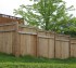 AmeriFence Corporation Wichita - Wood Fencing, 1067 Custom Solid with Accent Top