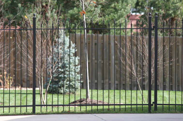 AmeriFence Corporation Wichita - Custom Iron Gate Fencing,1202 Alternating Picket Ornamental Iron Photo