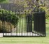 AmeriFence Corporation Wichita - Custom Iron Gate Fencing, 1206 Classic Flor de Lis Ornamental Iron