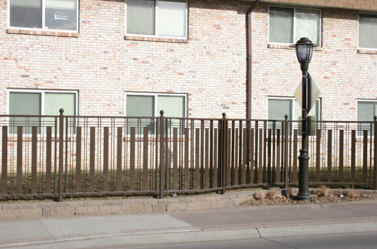 AmeriFence Corporation Wichita - Custom Iron Gate Fencing, 1249 Checker Board Fence