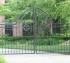 AmeriFence Corporation Wichita - Custom Gates, 1308 Overscallop Estate gate with circles