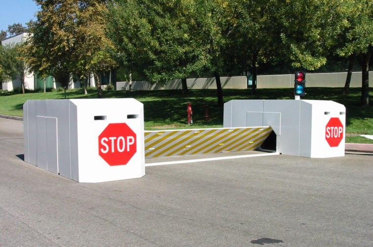 AmeriFence Corporation Wichita - K-Rated Vehicle Restraint Systems Fencing, 2112 Mobile Vehicle Barrier