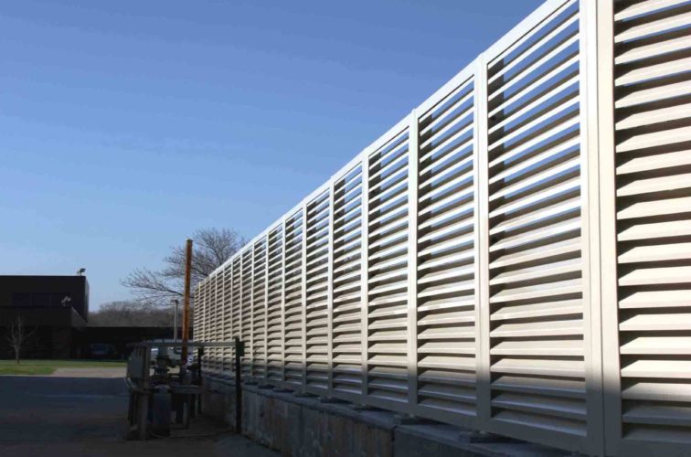 AmeriFence Corporation Wichita - Louvered Fence Systems Fencing, 2224-Louvered-Fence-Web