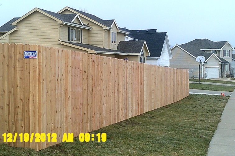 AmeriFence Corporation Wichita - Wood Fencing, 6' Wood Privacy - AFC - IA
