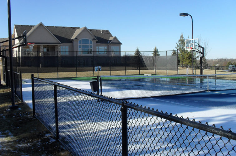 AmeriFence Corporation Wichita - Sports Fencing, BVCL Tennis Court