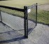 AmeriFence Corporation Wichita - Chain Link Fencing, Black Vinyl-AFC-Grand Island