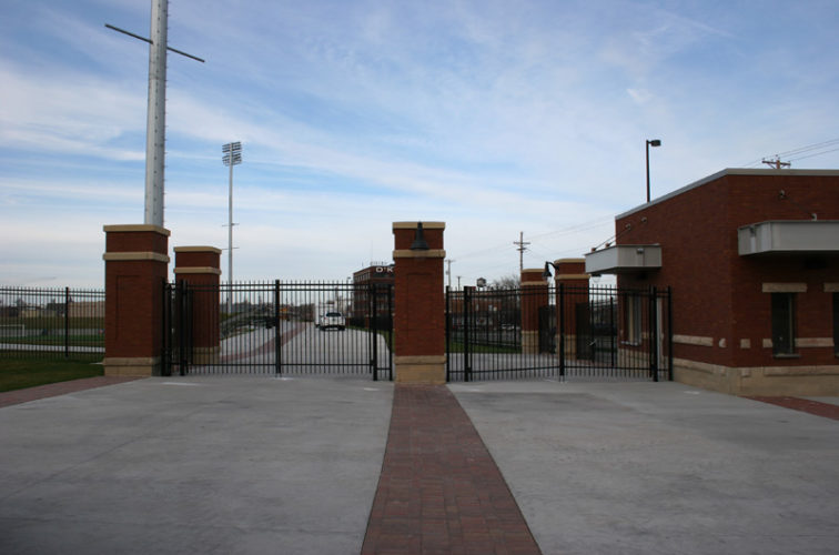 AmeriFence Corporation Wichita - Custom Gates, Creighton Soccer Gates