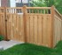 AmeriFence Corporation Wichita - Wood Fencing, Custom with wood picket accent