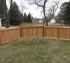 AmeriFence Corporation Wichita - Wood Fencing, Decorative Cedar Privacy with Picket Accent AFC, SD