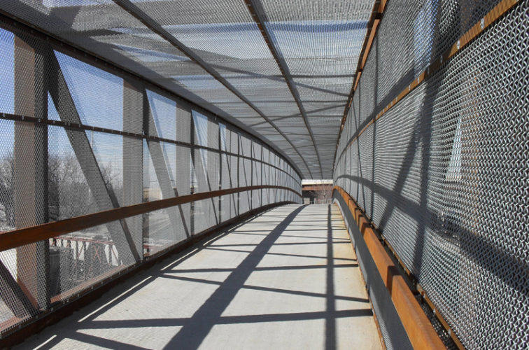 AmeriFence Corporation Wichita - Chain Link Fencing, Holdrege Street Bridge Inside
