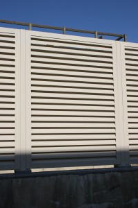 AmeriFence Corporation Wichita - Louvered Fence Systems Fencing, Louvered Fence Panel