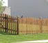 AmeriFence Corporation Wichita - Wood Fencing, Overscalloped Picket with French Gothic Posts - AFC -IA