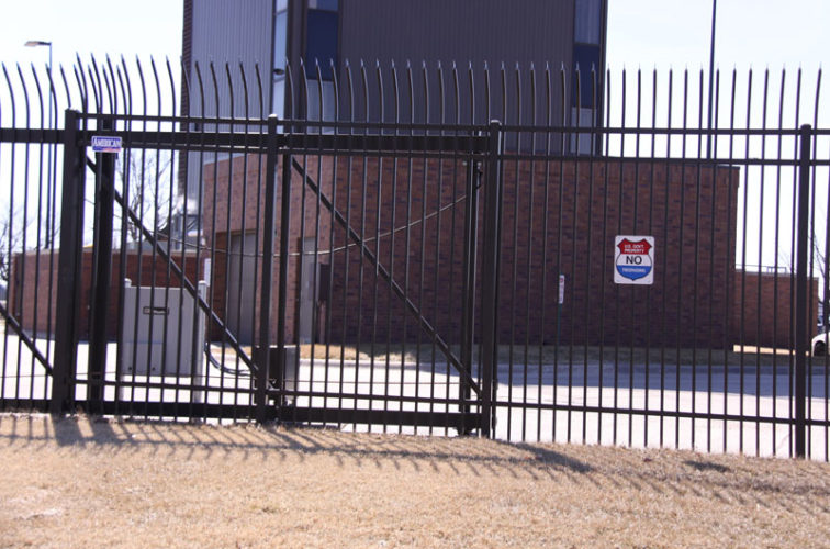AmeriFence Corporation Wichita - Custom Gates, Ornamental Slide Gate (2)