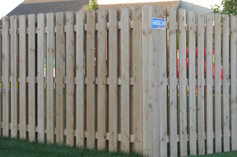 AmeriFence Corporation Wichita - Wood Fencing, Wood BOB Fence1